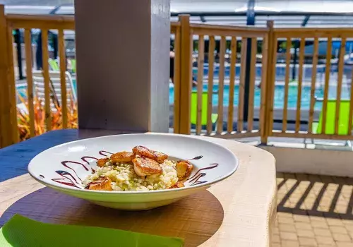 Restaurant au camping Le Conguel
