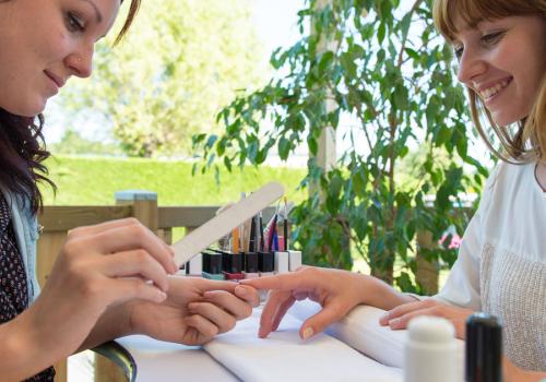 Salon de bien être au camping Les Charmettes