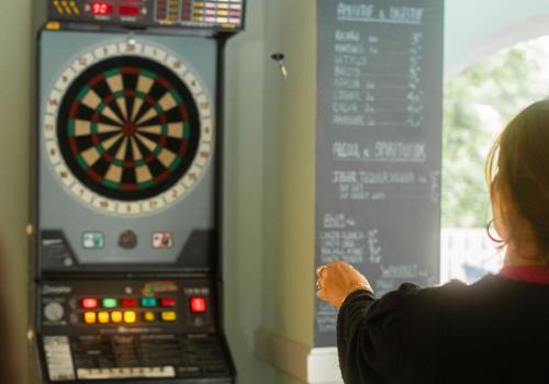 Jeux de fléchette au camping Le Bois Dormant