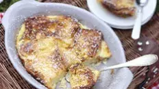 Le pain perdu à la crème fraîche