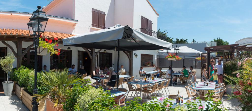 Le restaurant au camping Le Bois Masson