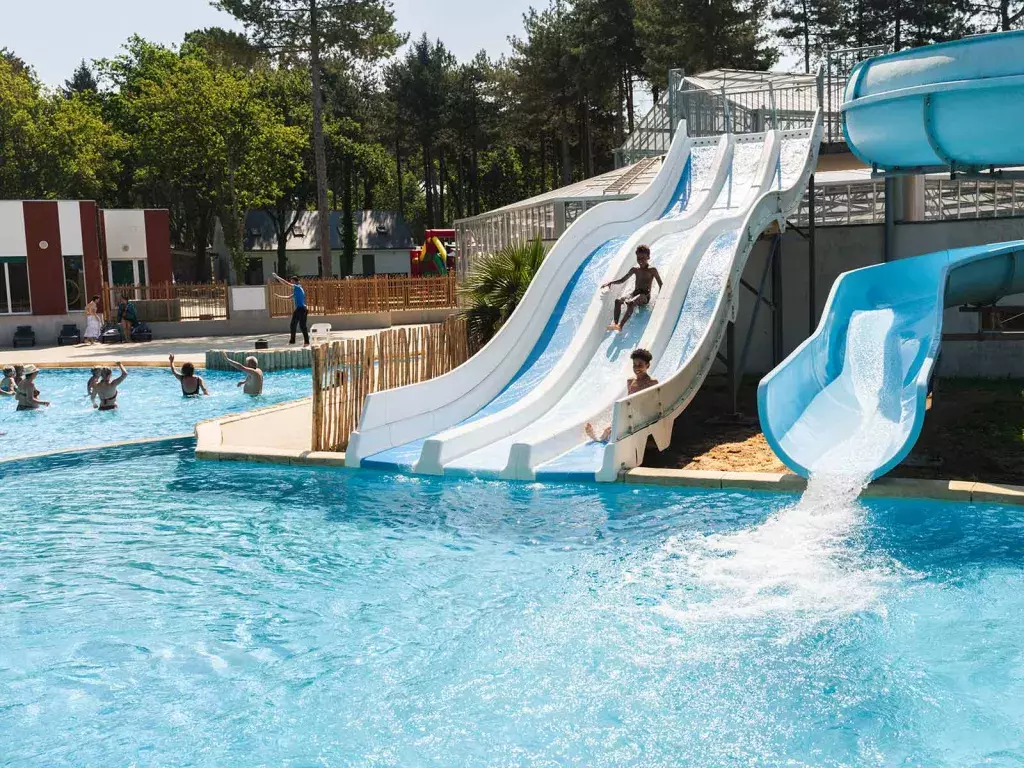 Le sublime complexe aquatique du camping Siblu Villages Bois de Bayadène 3