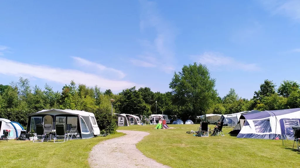 Lente van Drenthe kamperen standaard