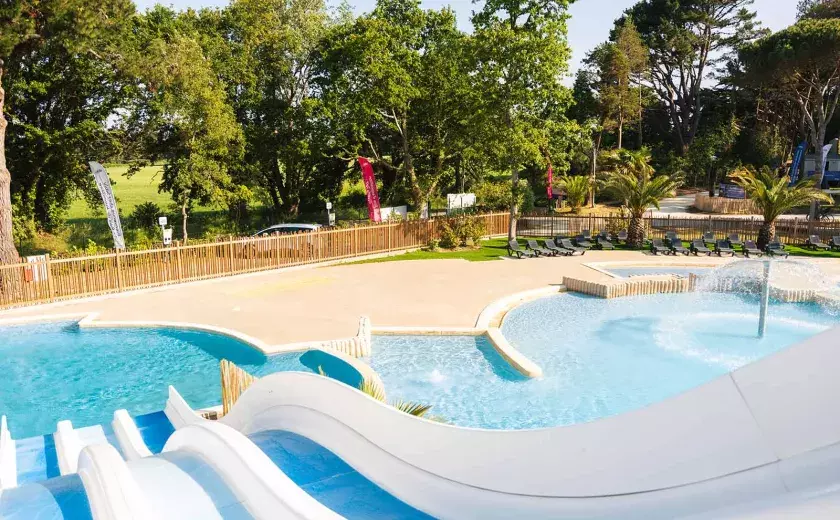 Le sublime complexe aquatique du camping Siblu Villages Bois de Bayadène 2